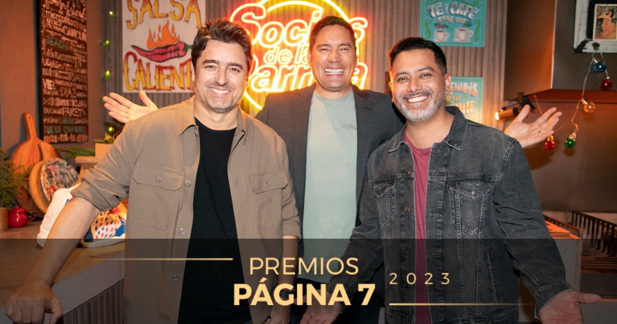 Socios de la parrilla ganó en la categoría de mejor programa de conversación en Premios Página 7