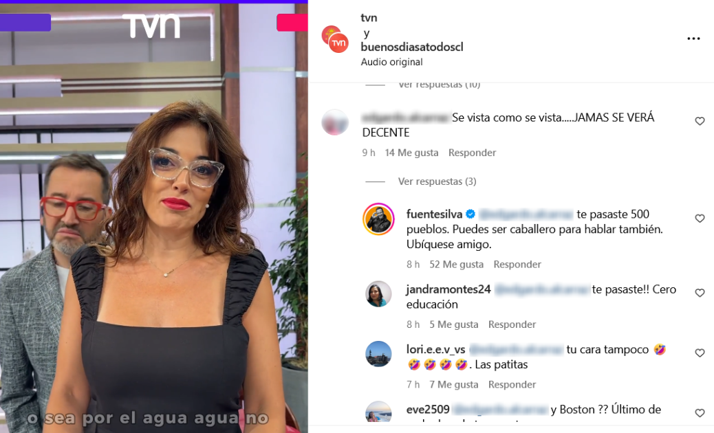 Eduardo Fuentes frenó desubicado comentario contra Yamila Reyna: "Ubíquese, amigo"