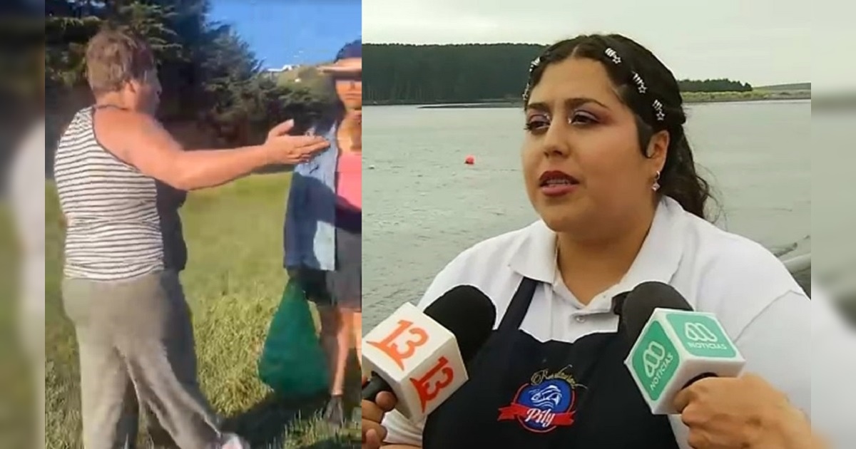 Habló denunciante video viral agresión mujer Lago Budi