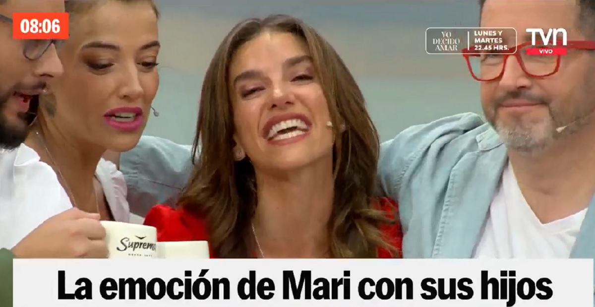 La emoción de María Luisa Godoy hablar de sus hijos matinal TVN