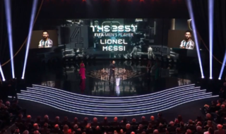 Un ausente Lionel Messi se impone a Erling Haaland y consigue su tercer premio The Best