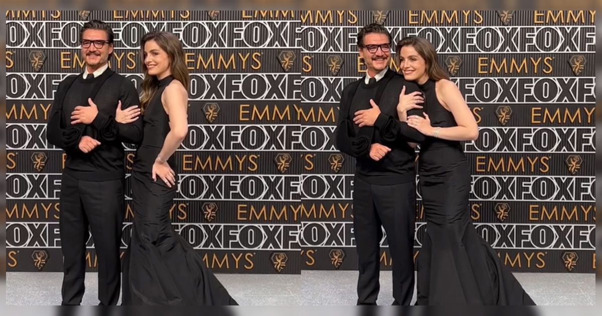 Pedro Pascal se lució con su hermana Lux en la alfombra roja de los Emmy 2024: así fue su paso