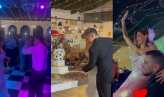 Wilma González y Nico Seguel celebraron con todo su fiesta de matrimonio: Eliana Albasseti asistió