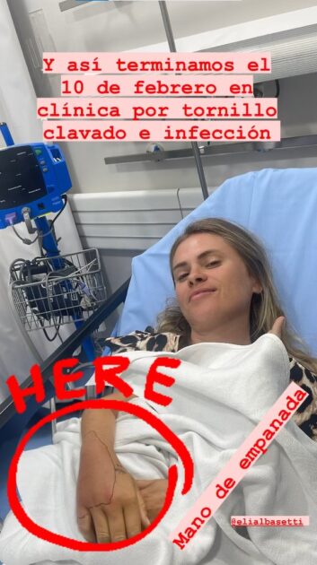 Storie de Eliana Albasetti en la clínica
