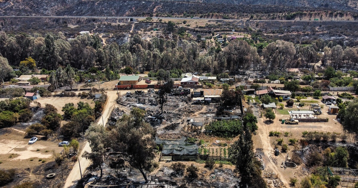 Incendio en Región de Valparaíso