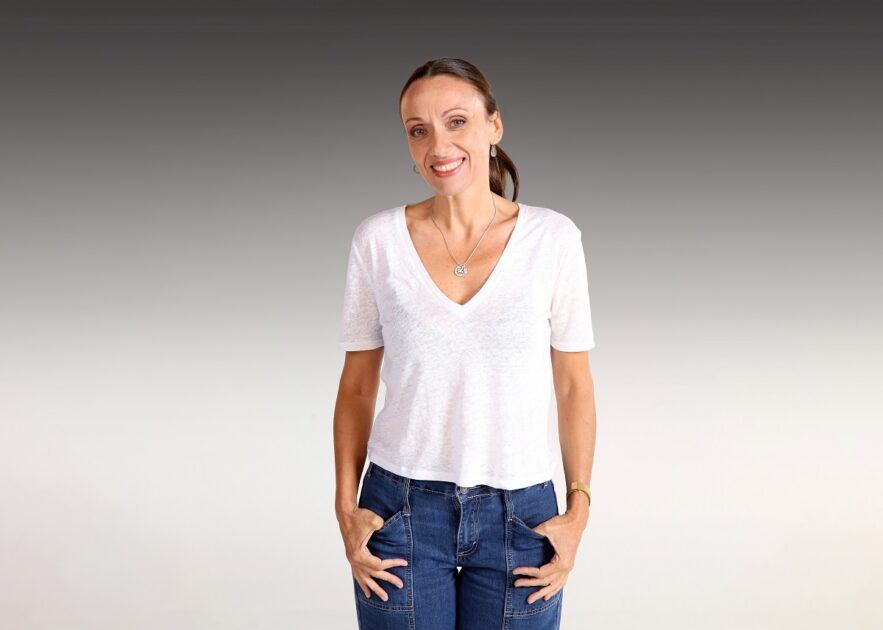 Katyna Huberman habló de su radical look en Secretos de familia