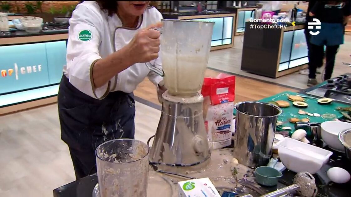 Berta Lasala sufrió accidente en cocinas de Top Chef VIP