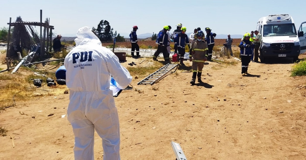 Encuentran a adulto mayor flotando en estanque en Ovalle