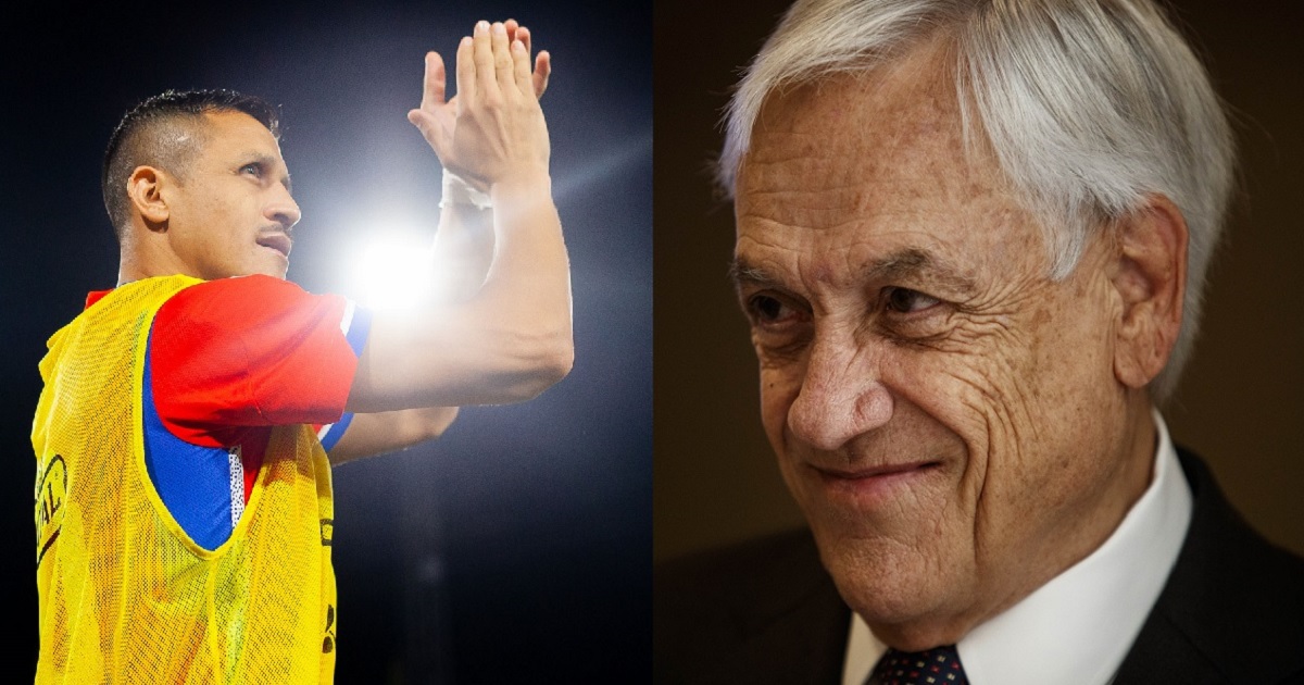 Alexis Sánchez dedicó homenaje al fallecido Sebastián Píñera