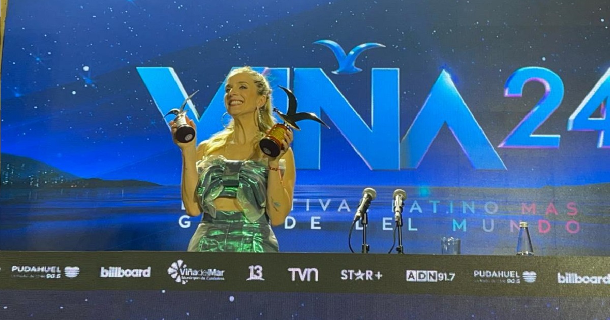 Alison Mandel habló de la maternidad y el humor en Viña 2024