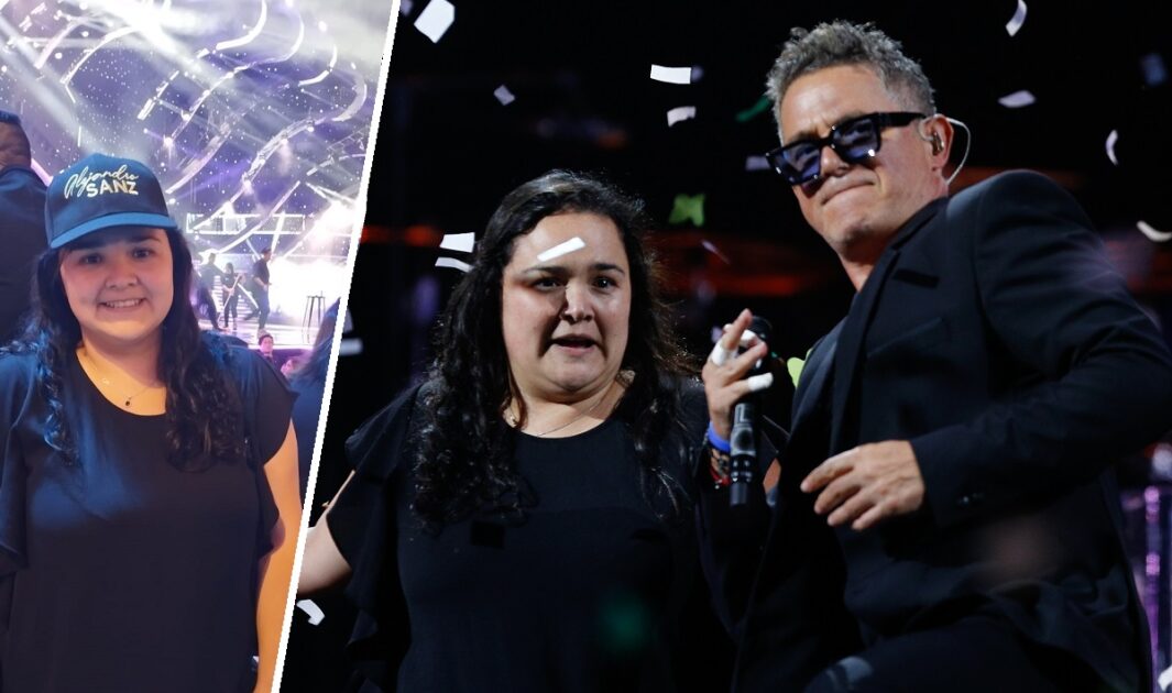 Fans subieron a la Quinta Vergara y abrazaron a Alejandro Sanz