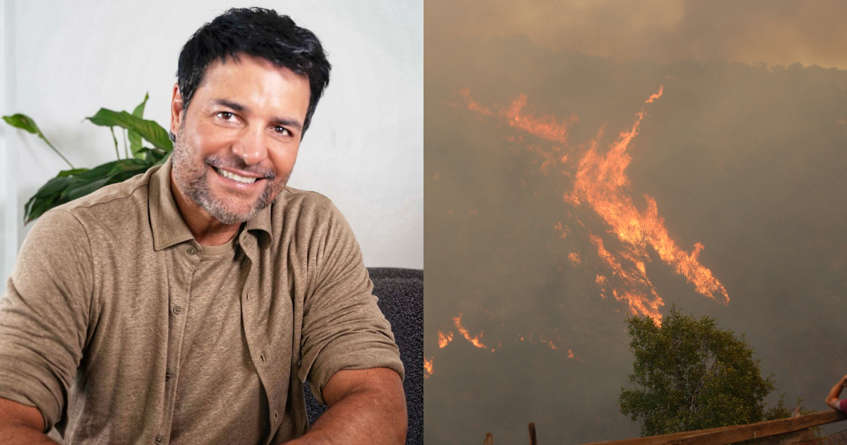 Chayanne envió especial mensaje a Chile por incendios forestales: fue interpelado por seguidores