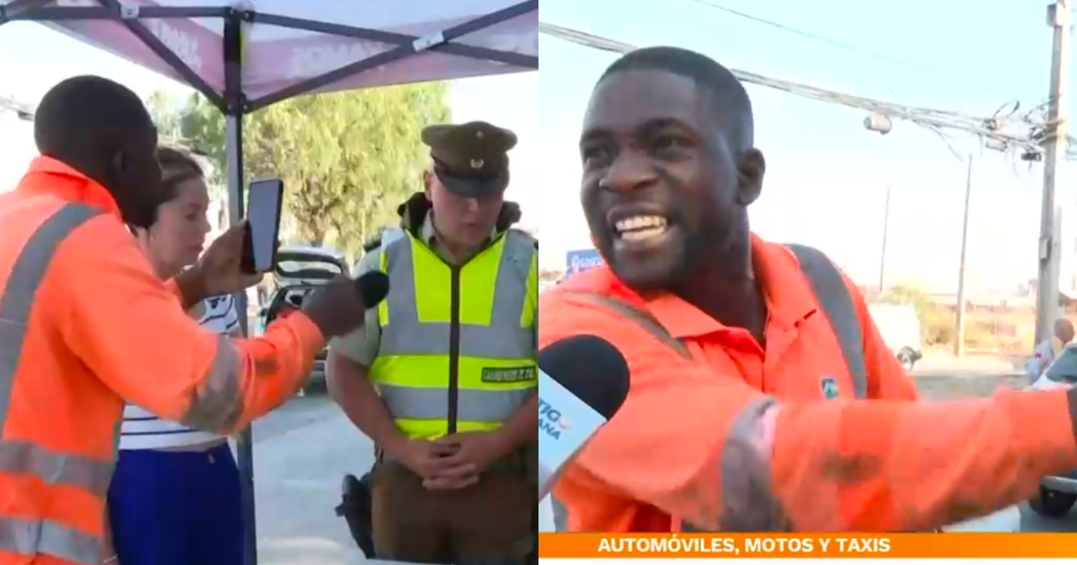 Chofer increpó furiosamente a carabineros en medio de fiscalizaciones: “Por el color de mi piel...”