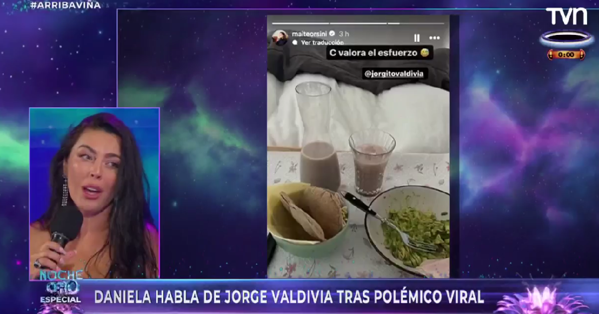 Daniela Aránguiz por bullado desayuno de Jorge Valdivia a Maite Orsini