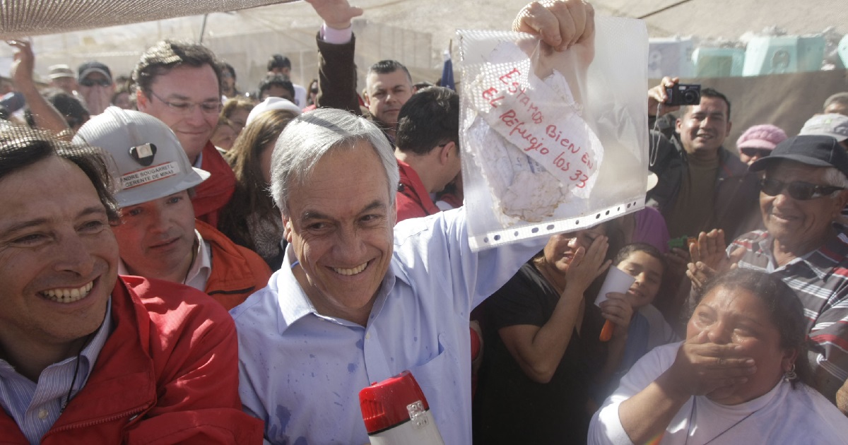 dificultades de Sebastián Piñera como presidente