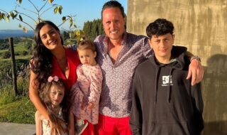 Dominique Gallego y Rodrigo Wainraihgt: así lucen los hijos de la pareja radicada en el sur