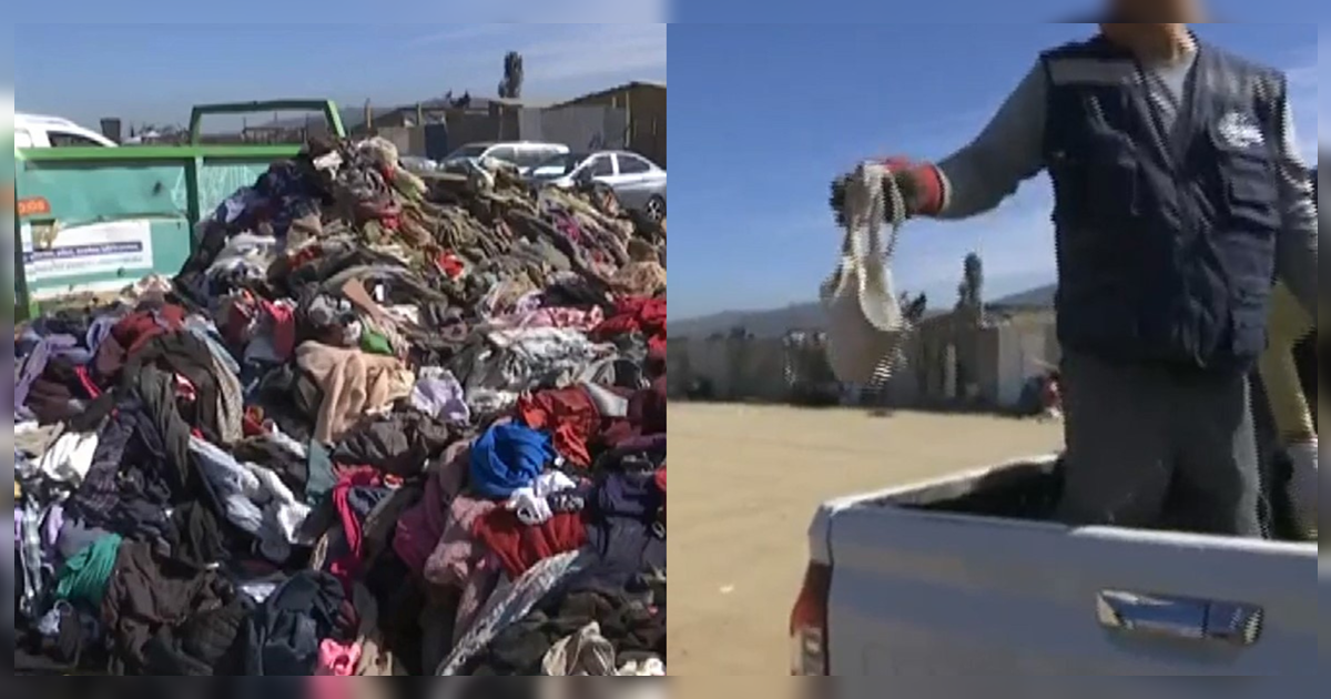Hasta ropa interior usada: las indignantes donaciones a damnificados de incendios