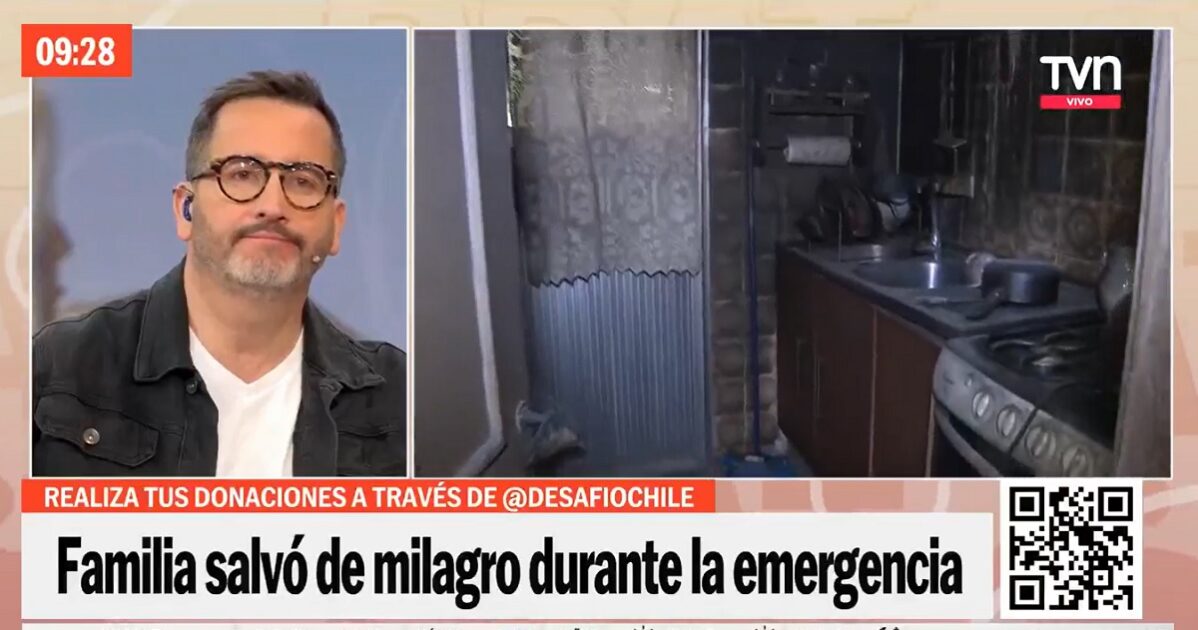 Eduardo Fuentes reflexionó por la cobertura de la televisión por los incendios forestales