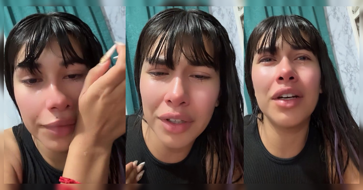 Eskarcita rompió en llanto tras polémica canción de Rubén Gutiérrez donde se mofaría de abuso en Gran Hermano