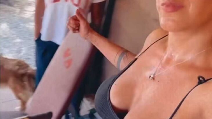 esposa de María Jimena Pereyra mostró su avanzado embarazo