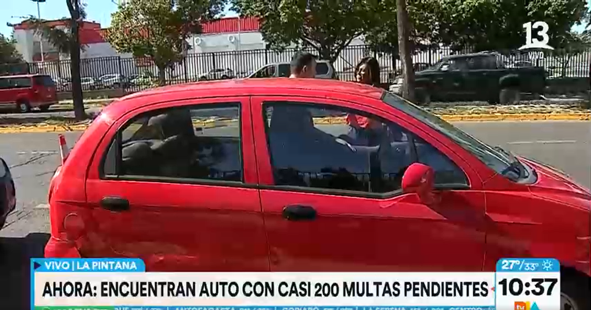 Descubren insólito caso durante fiscalización: conductor con papeles al día tenía 195 multas impagas