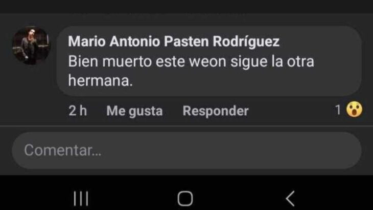 Carla Barra mostró amenazante mensaje que recibió en torno a la muerte de su hermano Sebastián