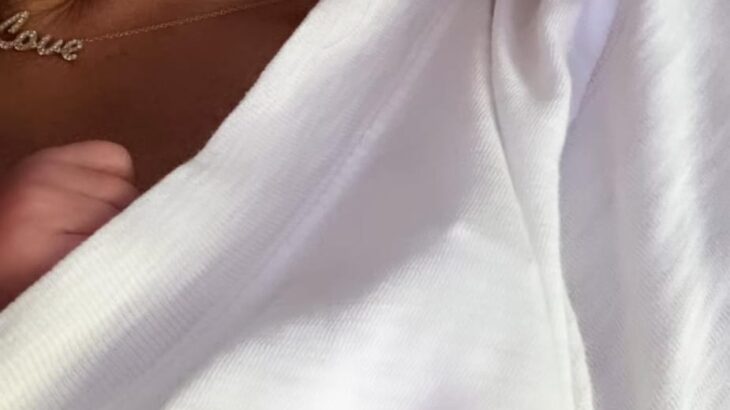 Soledad Onetto publicó nueva postal con su bebé en el Día del Amor