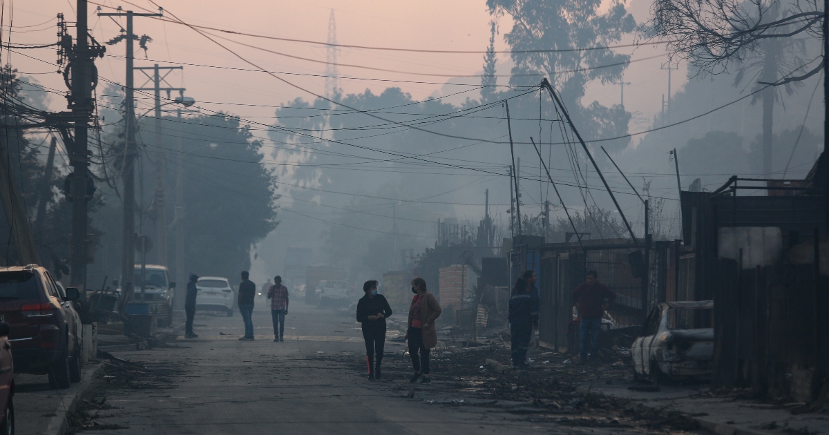 incendios viña del mar