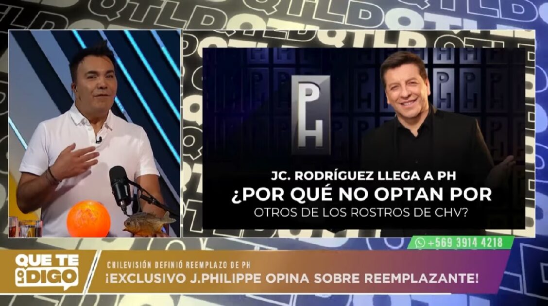 Jean-Philippe habló del nuevo conductor que lo reemplazará en PH
