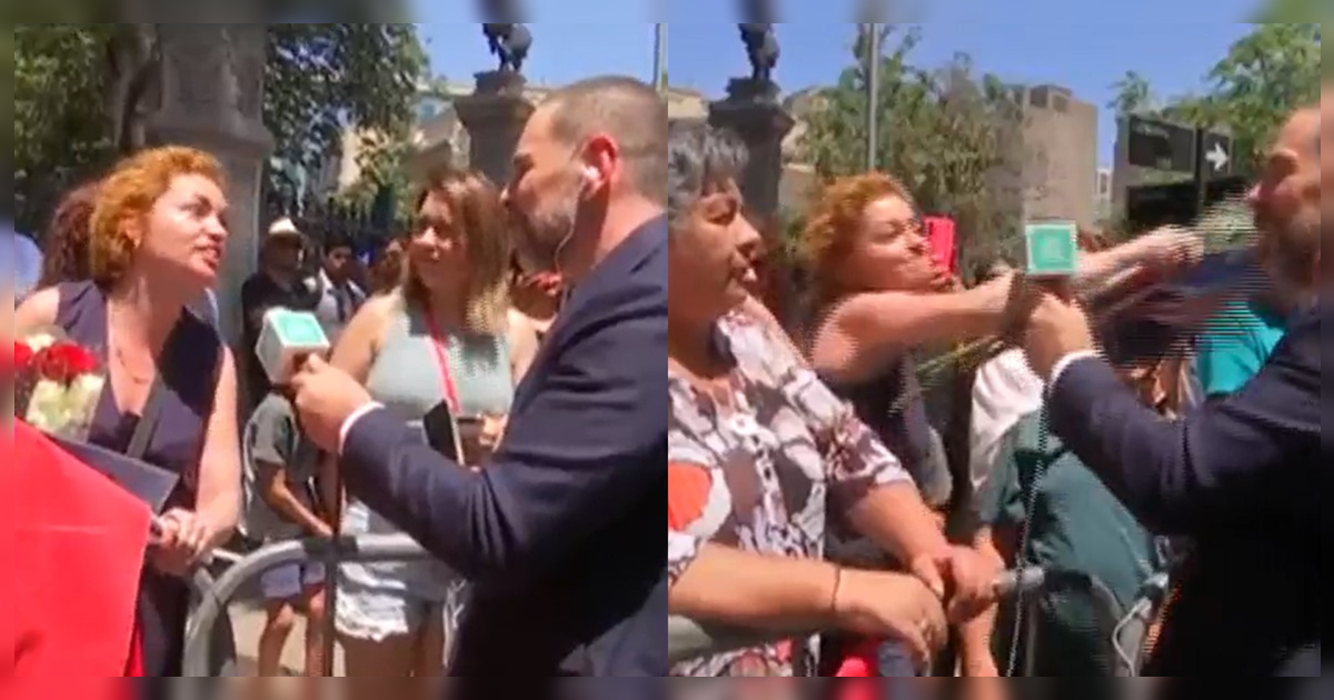 Tenso intercambio entre José Antonio Neme y entrevistada terminó con intento de agresión al periodista