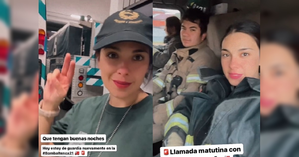Karol Cariola se sumó como voluntaria de bomberos al combate de incendios: 