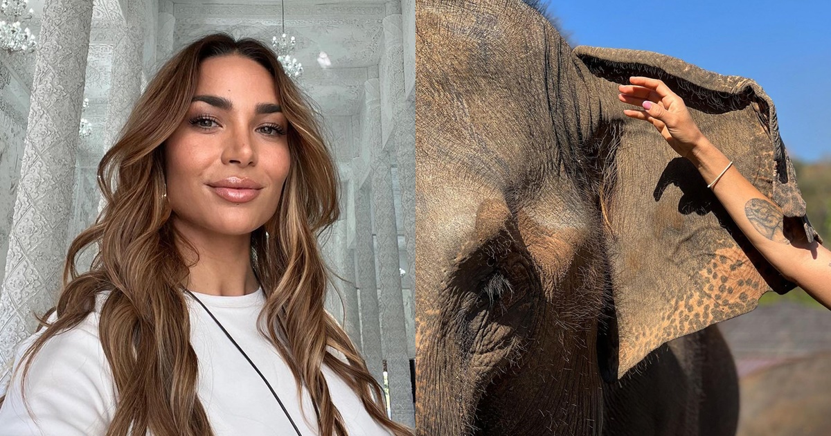 Lisandra Silva mostró soñadas vacaciones en el sudeste asiático: vivió mágica experiencia con elefantes