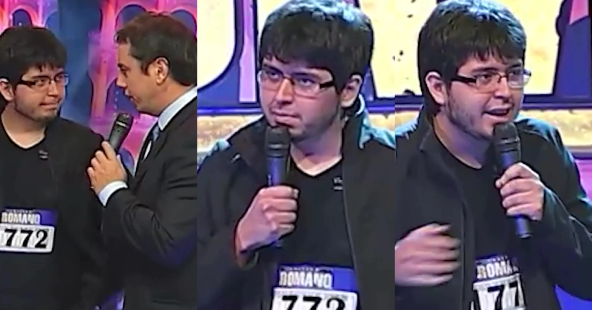 Hace 13 años: el día que Luis Slimming participó en el programa Coliseo Romano de Mega