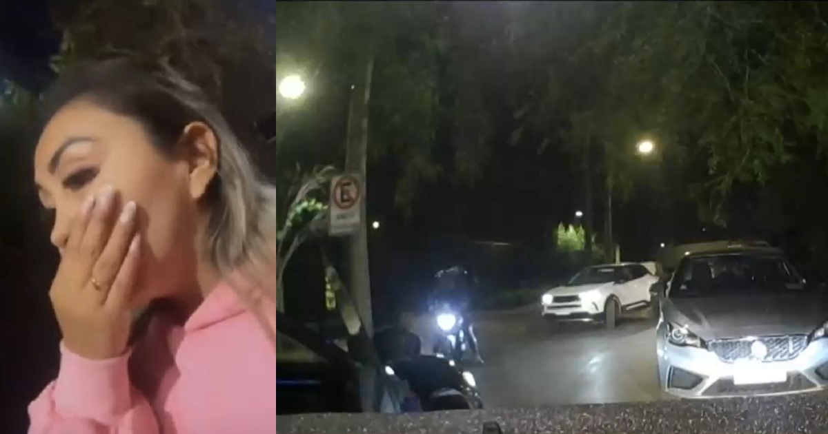Naya Fácil grabó momento exacto de asalto en La Florida