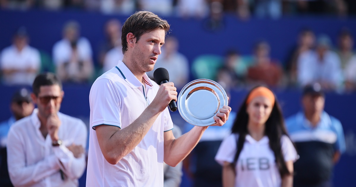 Nicolás Jarry en el ATP de Buenos Aires