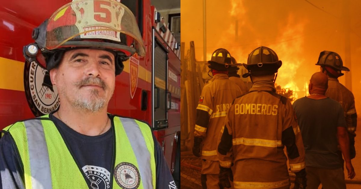 paul vasquez y su hijo bomberos