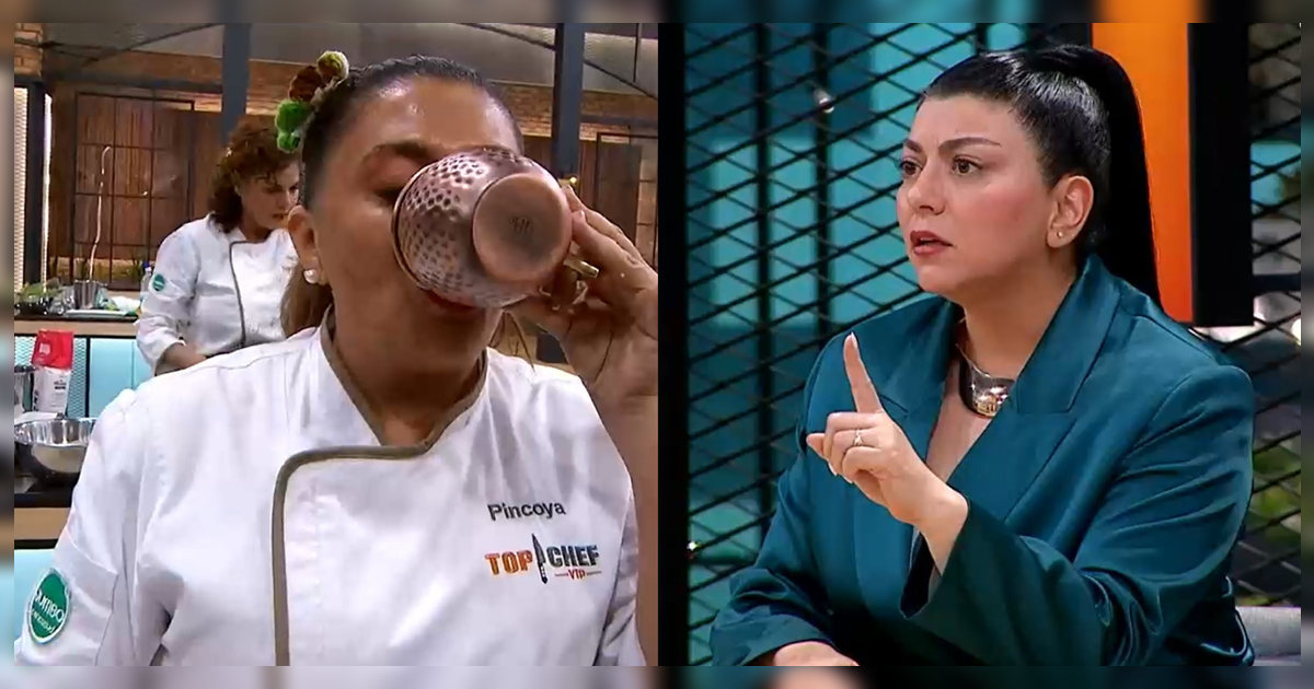 Pincoya recibió críticas por probar cerveza en plena prueba de Top Chef VIP: “Una falta de respeto”