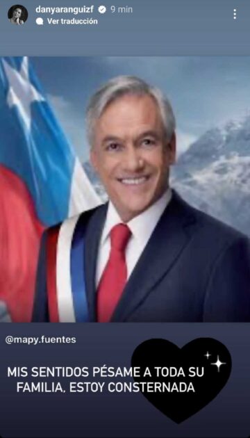 reacciones rostros de televisión tras muerte de Sebastián Piñera