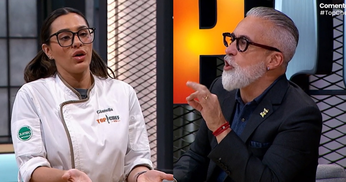 Gianella Marengo colmó la paciencia de Sergi Arola en Top Chef VIP