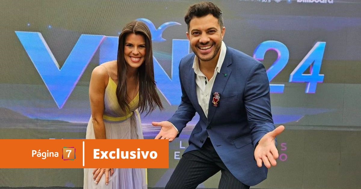 Simón Oliveros cuenta cómo afina su desafío en la conducción del backstage de Viña 2024