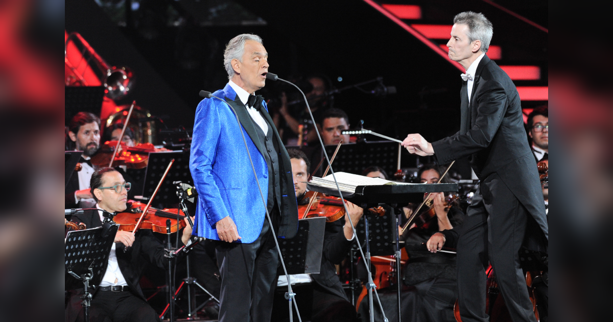 Quién es Steven Mercurio, el director de orquesta de Bocelli: no era primera vez que estaba en Viña