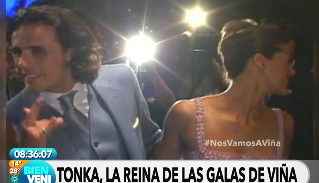 Tonka Tomicic 'opacada' en la Gala de Viña 2007