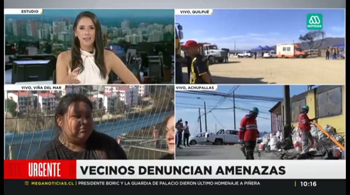 vecinas de Viña del Mar revelaron amenazas de incendio