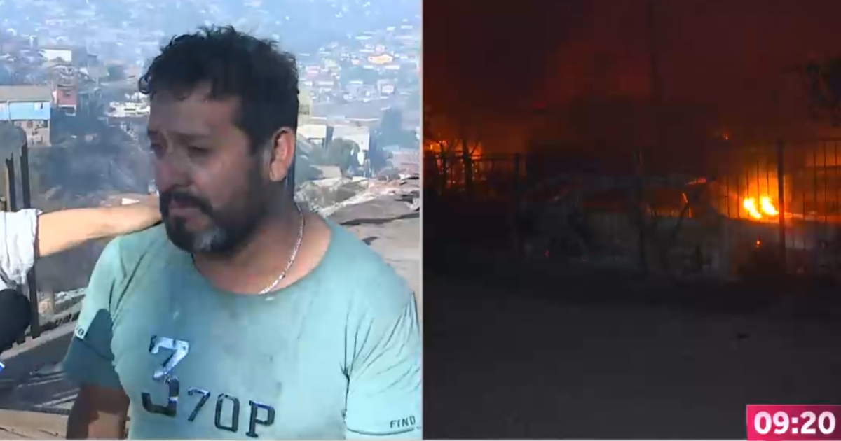 Vecino de Achupallas reveló desolador panorama tras incendio forestal: “Mi villa desapareció toda”