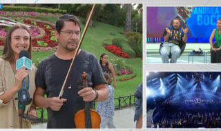 Dato de violinista que tocó con Andrea Bocelli indignó a Neme: criticó a producción de Viña