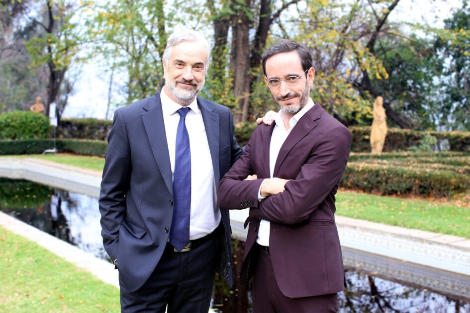 Nicolás Saavedra se reencontró con Pancho Reyes en Secretos de familia