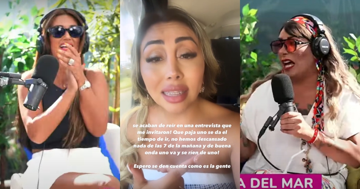 Naya Fácil acusó burlas de Pamela Díaz y Botota