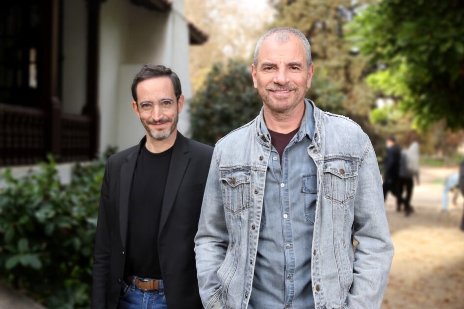 Nicolás Saavedra se reencontró con Álvaro Rudolphy en Secretos de familia