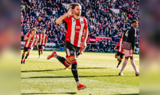 Ben Brereton tuvo brillante actuación en amargo empate del Sheffield United: revisa sus dos goles