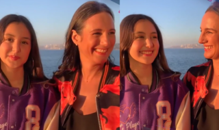 Blanca Lewin llegó a Viña en compañía de su hija Marina: sorprendió parecido entre ambas